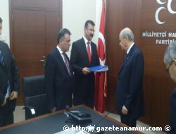 Anamur MHP'den Ankara karmas